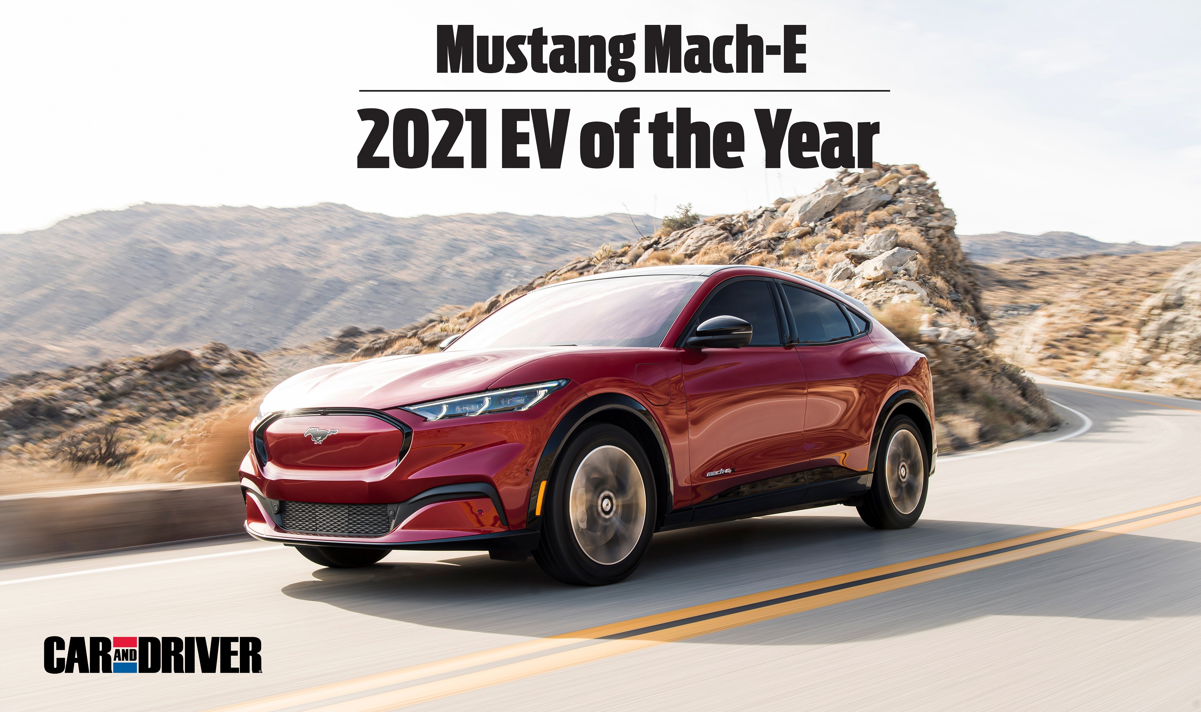 Sieg Fur Den Ford Mustang Mach E Beim Ersten Electric Vehicle Of The Year Award 2021 Von Car And Driver Deutschland Deutsch Ford Media Center