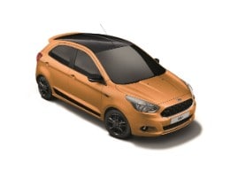 New Ford KA+ Colour Edition (Sparkling Gold)