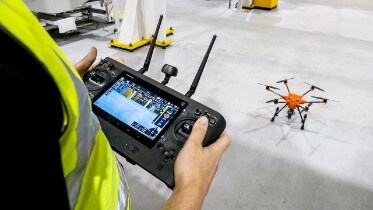 Ford Inspection Drones Keep Engine Plant Workers Safely G...