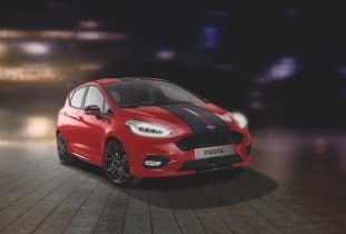 New Ford Fiesta ST-Line Red Edition and Black Edition Int...