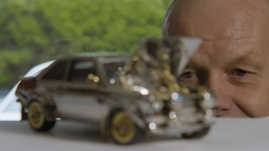 Oro parece y plata también es: una increíble maqueta de Ford Escort que  saldrá a subasta
