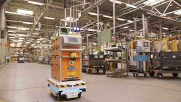 Self-Driving Robot Makes Life Easier for Ford Employees