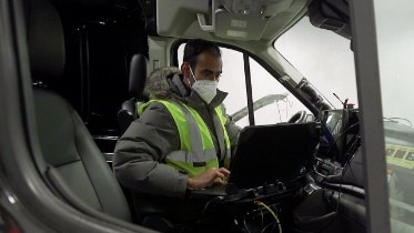 Ford engineers test vans in conditions above and beyond a...