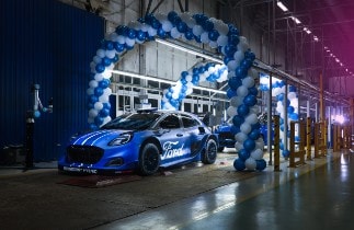 M-Sport Ford Puma Rally1 Leads the Charge to Celebrate Fo...