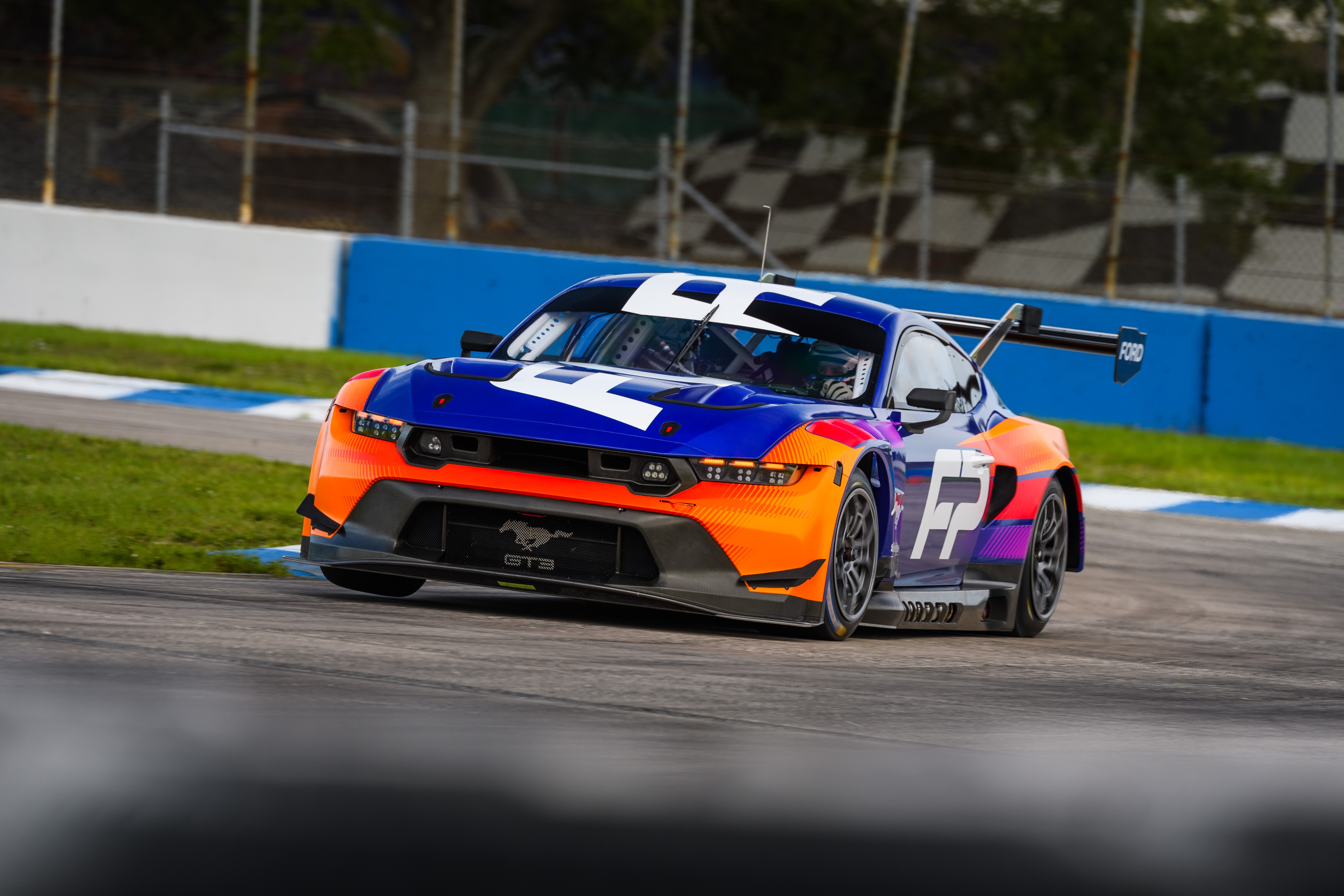 Mustang GT3 Testing at Sebring | Great Britain | Ford Media Center