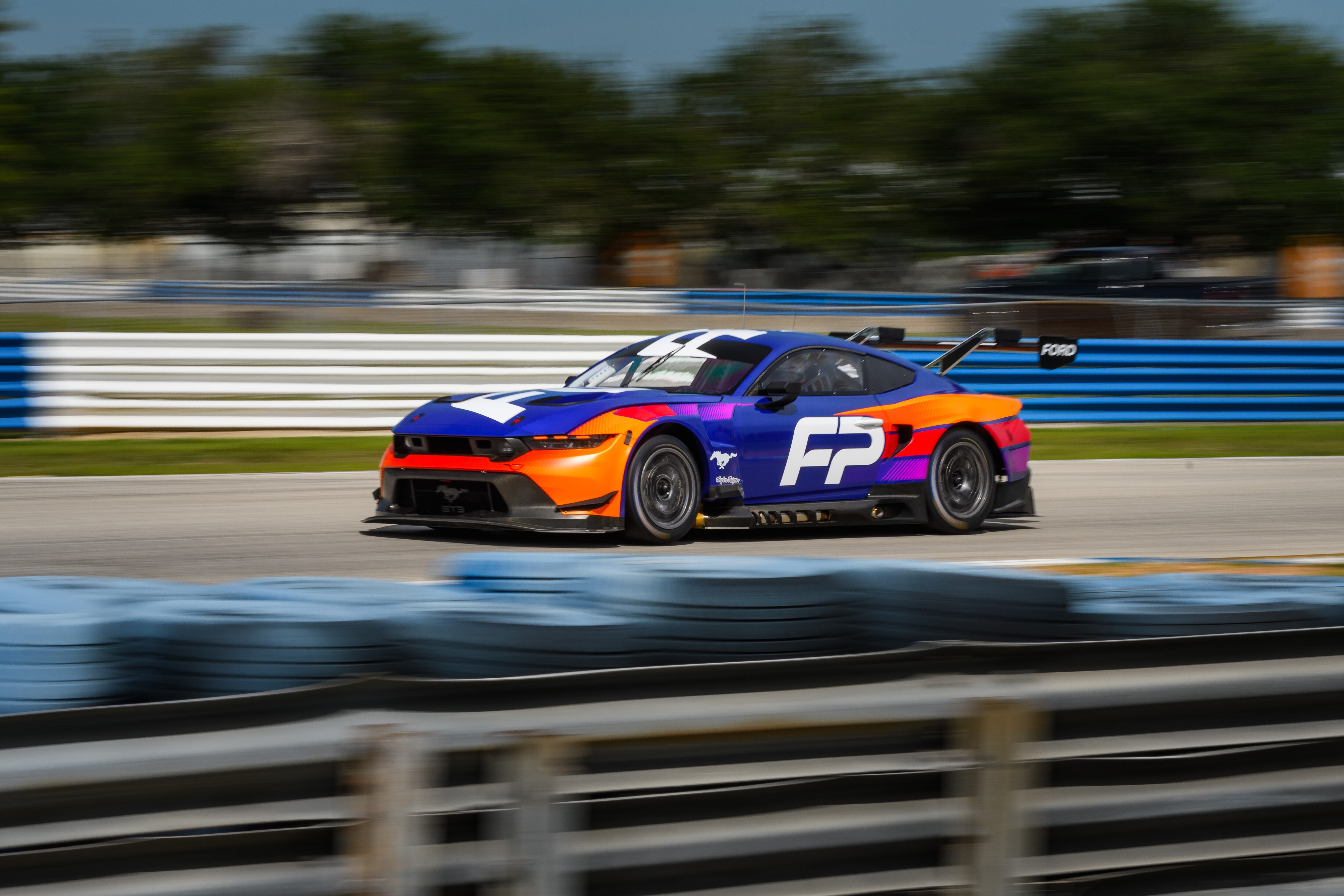 Mustang GT3 Testing at Sebring | Great Britain | Ford Media Center