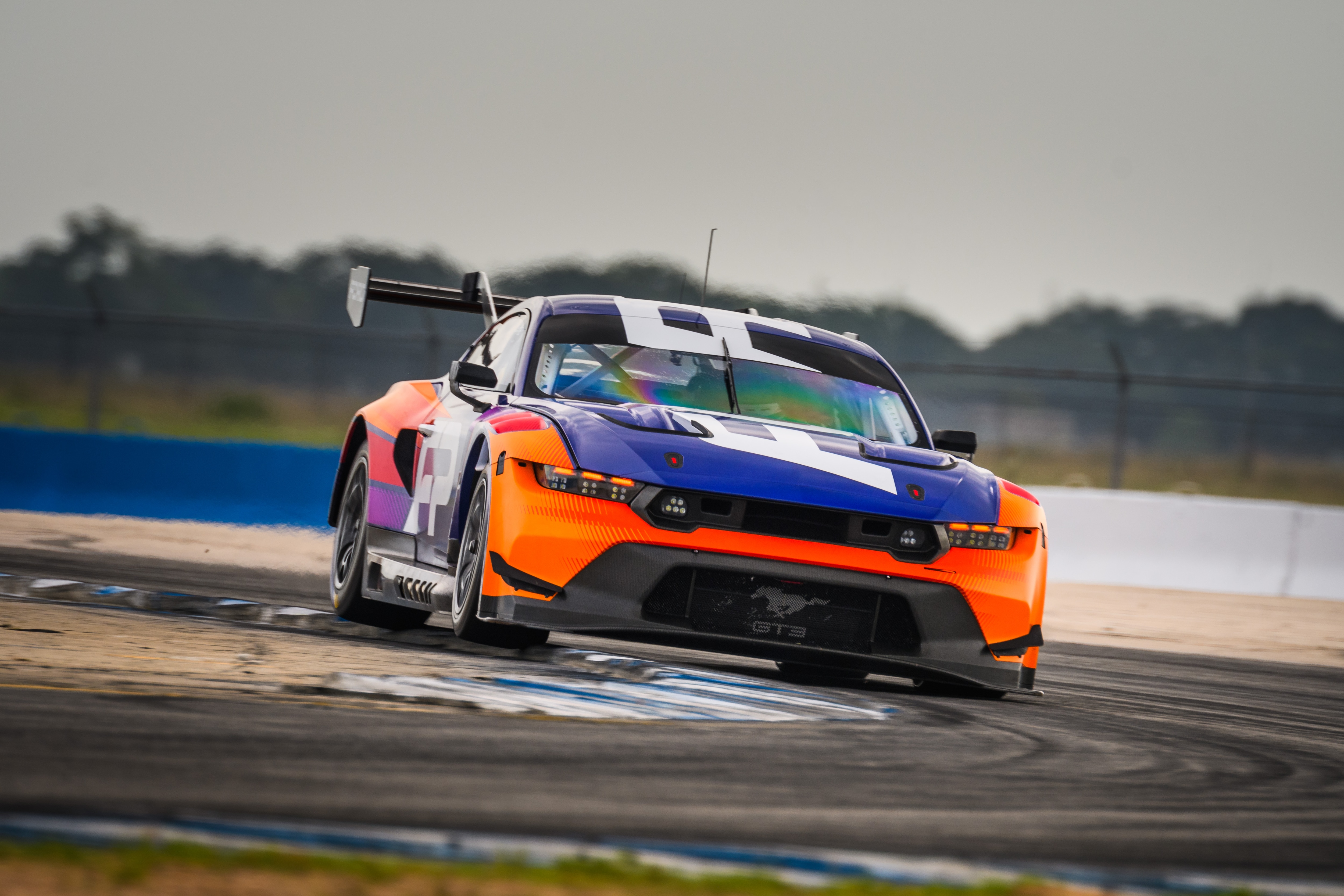 Mustang GT3 Testing at Sebring | Great Britain | Ford Media Center