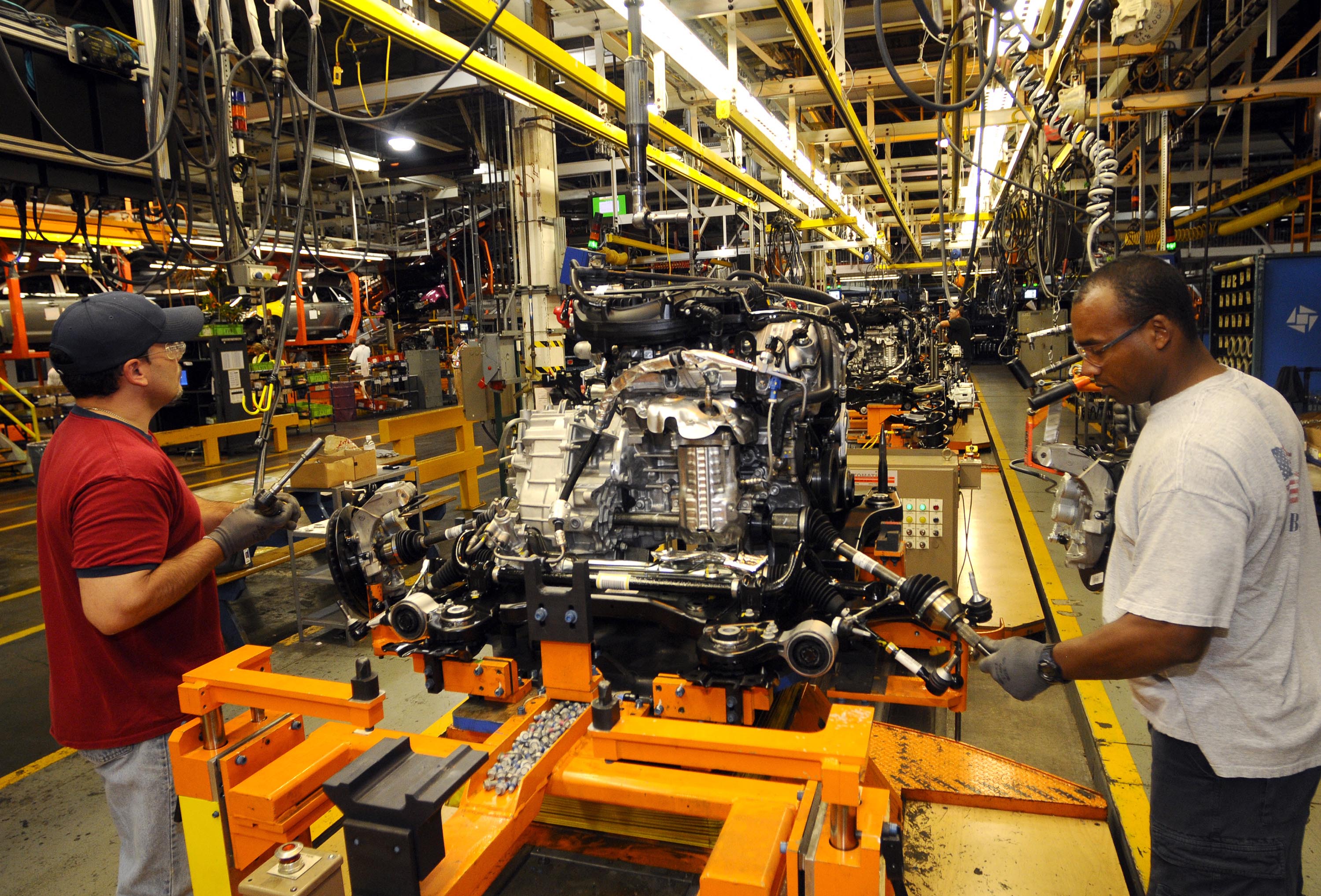 ford modern assembly line