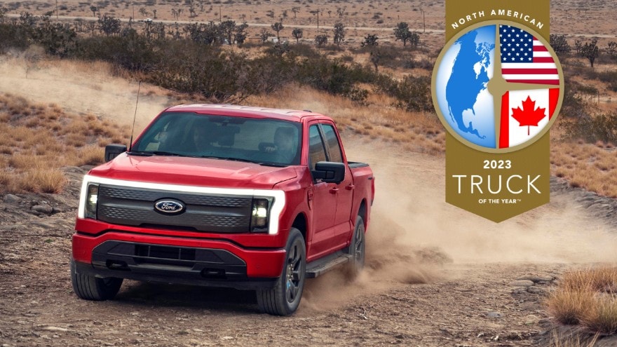 Ford F-150 Lightning Wins North American Truck of the Year