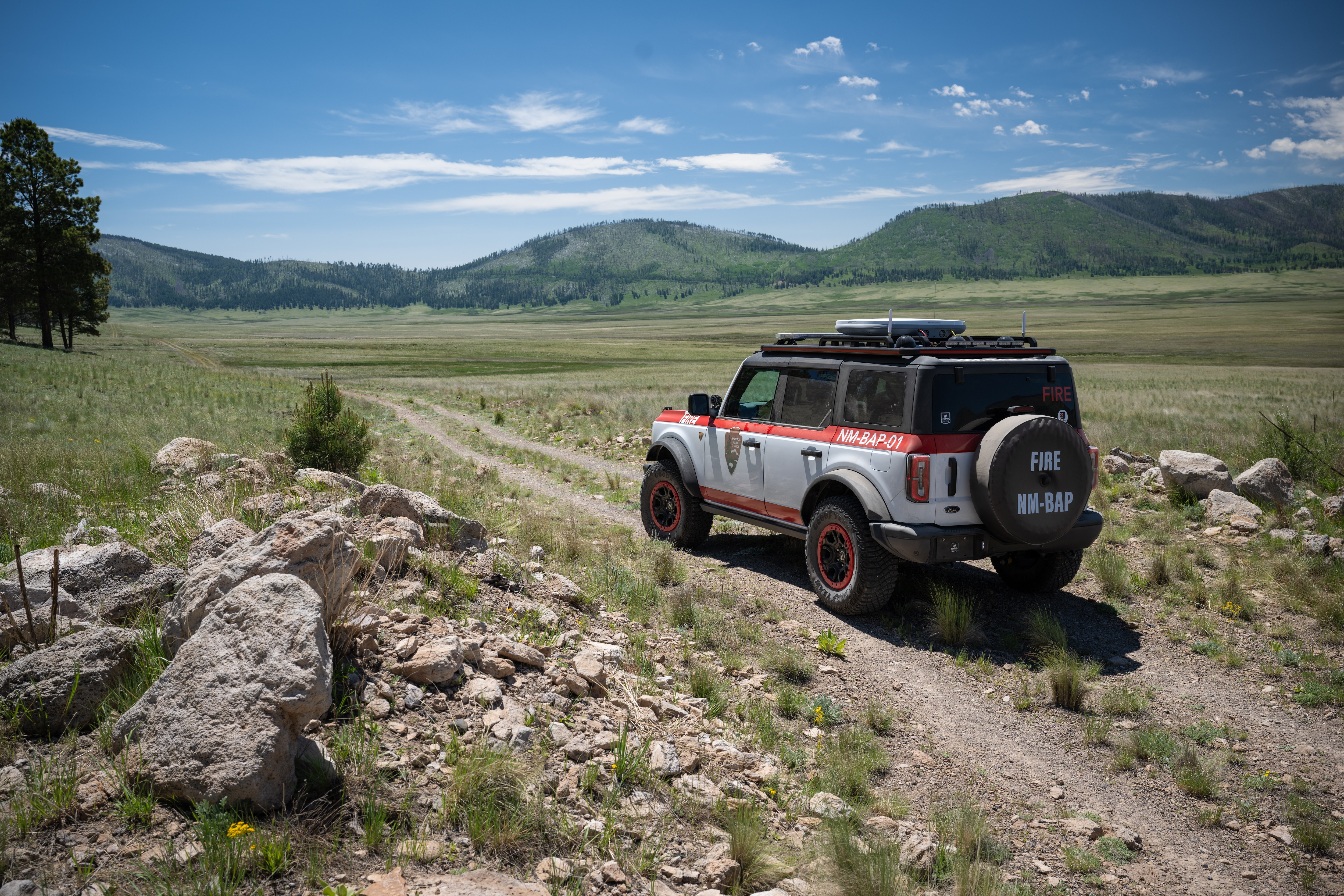 Ford Bronco Wildland Fire Rig ready to fight future blazes