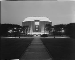 1953 Ford Rotunda at night