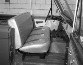 1966 Bronco Interior