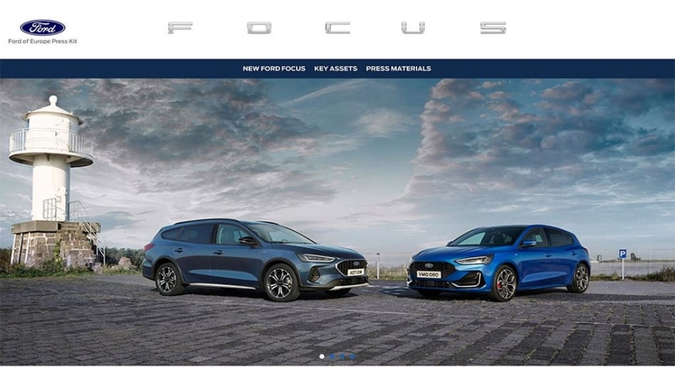 Ford Focus Press Kit Screenshot