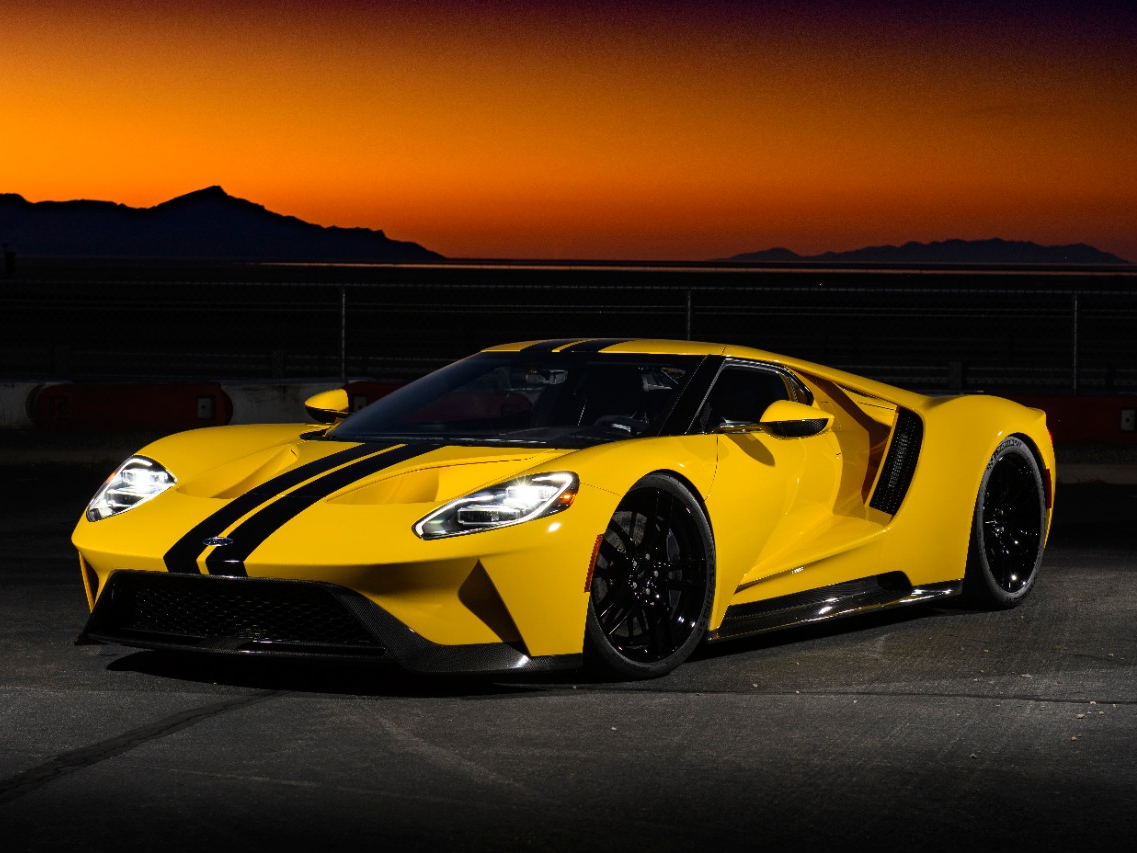 Innovationen für die Zukunft Ford GTSupersportwagen ist