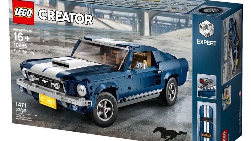 Ford and LEGO® Bring a Classic Icon of the Road to the Creator Expert Range with the New Ford Mustang Set