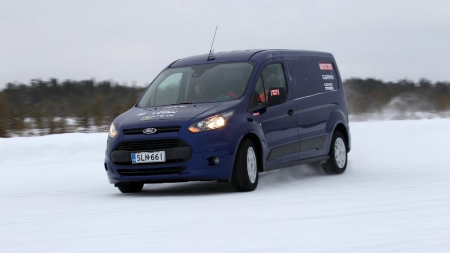 Neuer Ford Transit Connect und neuer Ford Transit gewinnen den Arctic Van Test 2014