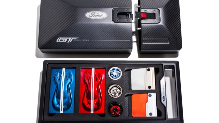 Ford GT: Einzigartige Box ermöglicht den Käufern die individuelle Gestaltung ihres Traumautos