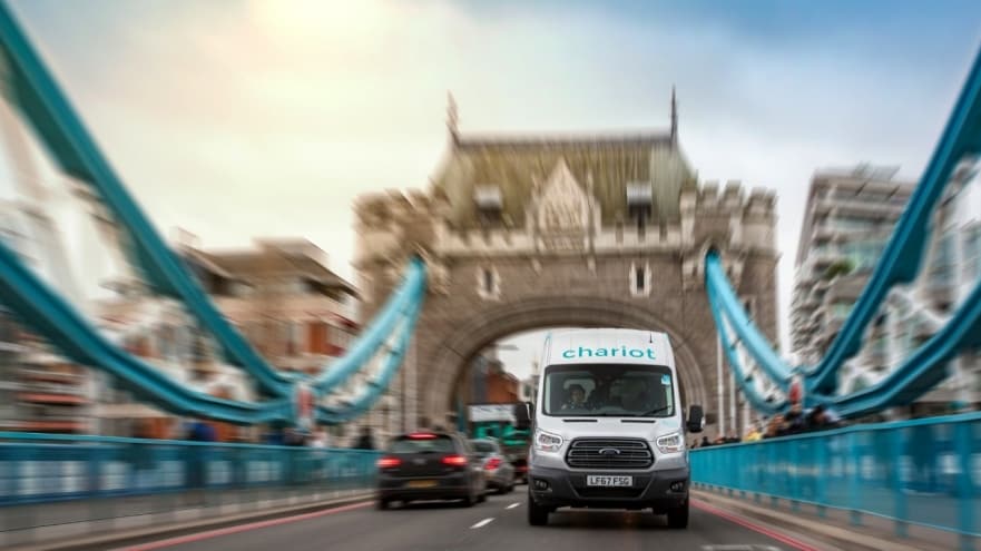 Chariot Shuttle-Service kommt nach Europa – erste Station ist London