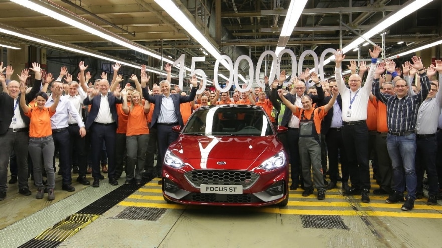 Masse mit Klasse: Im Ford-Werk Saarlouis läuft das 15-millionste Auto vom Band