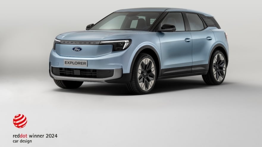 Neuer Ford Explorer ist ein Gewinner - Red Dot Award für herausragendes Produktdesign ausgezeichnet