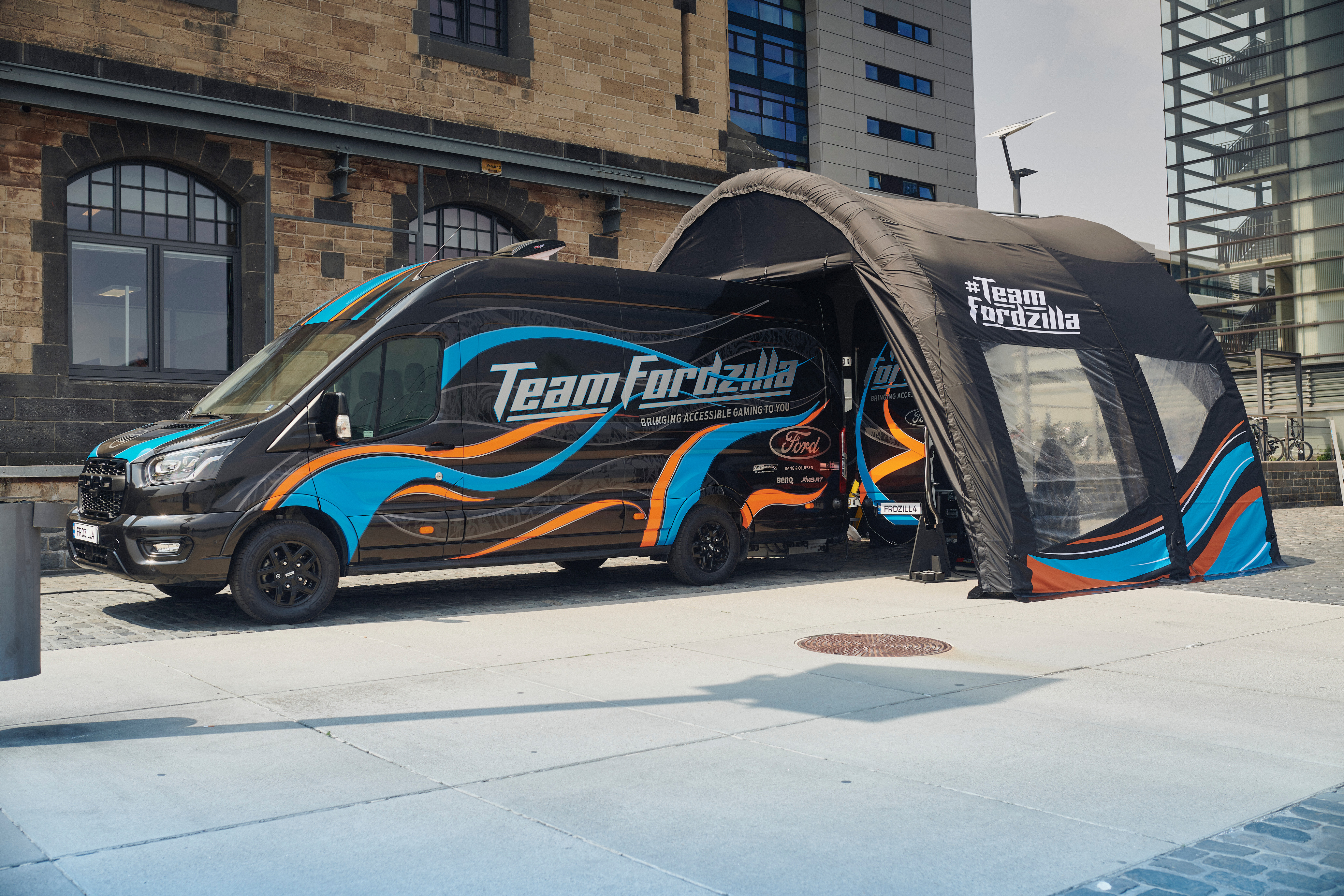 Team Fordzilla 'Gaming Transit' European Road Trip Brings Support to  Charities with Accessible Fun for Young Gamers, Ford of Europe