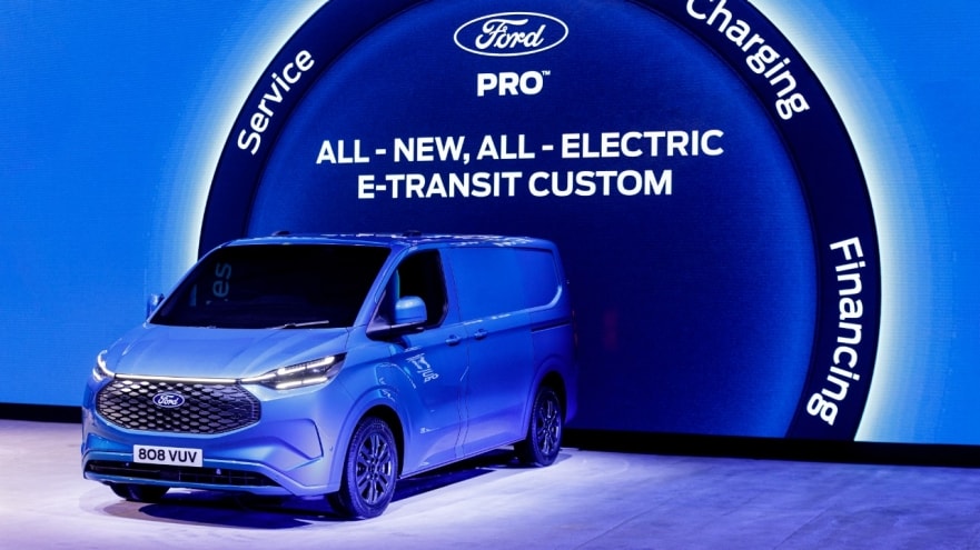 All-New, All-Electric E-Transit Custom from Ford Pro is Set to Spark the EV Revolution for Small Businesses