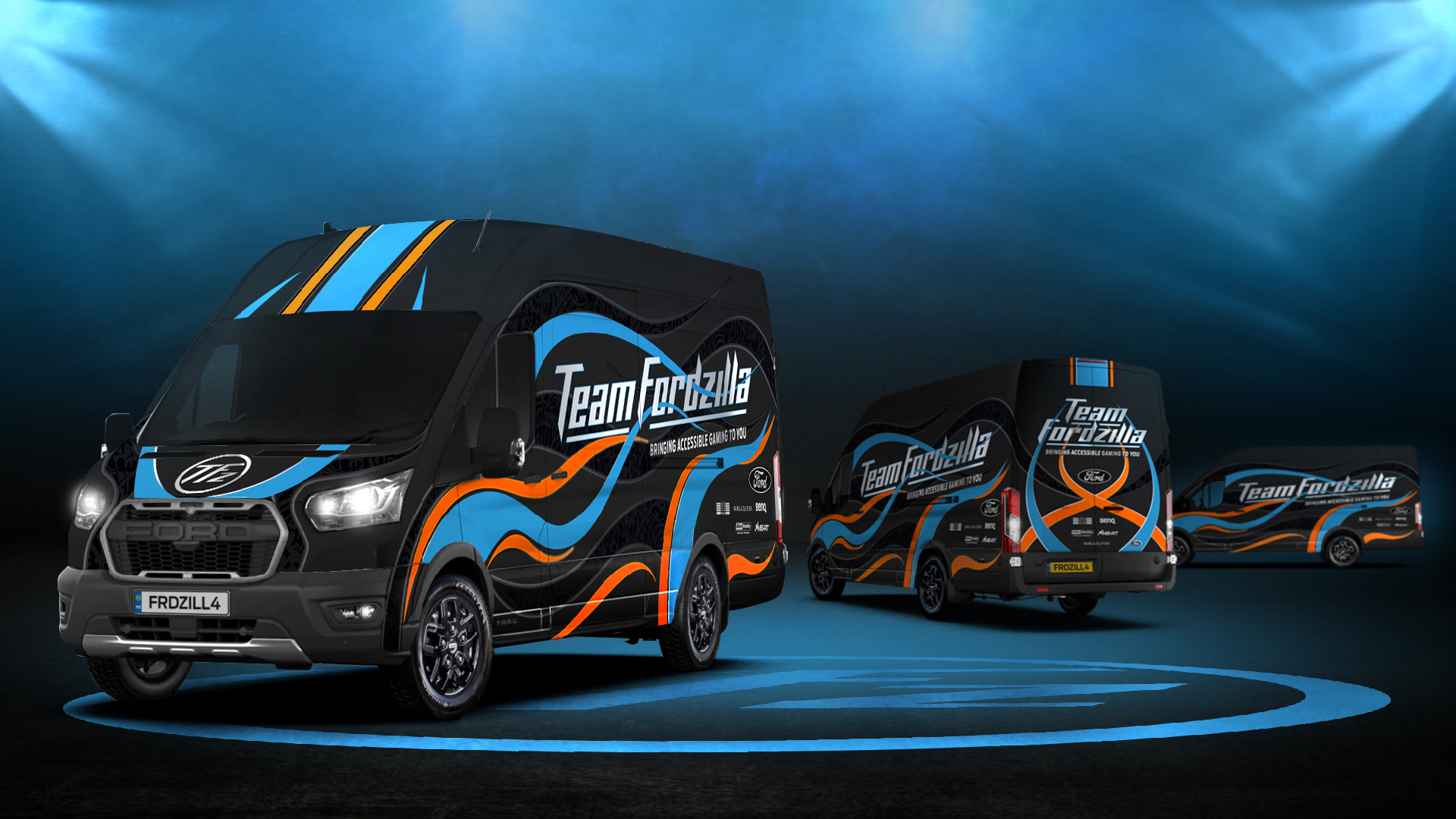 Team Fordzilla 'Gaming Transit' European Road Trip Brings Support to  Charities with Accessible Fun for Young Gamers, Ford of Europe