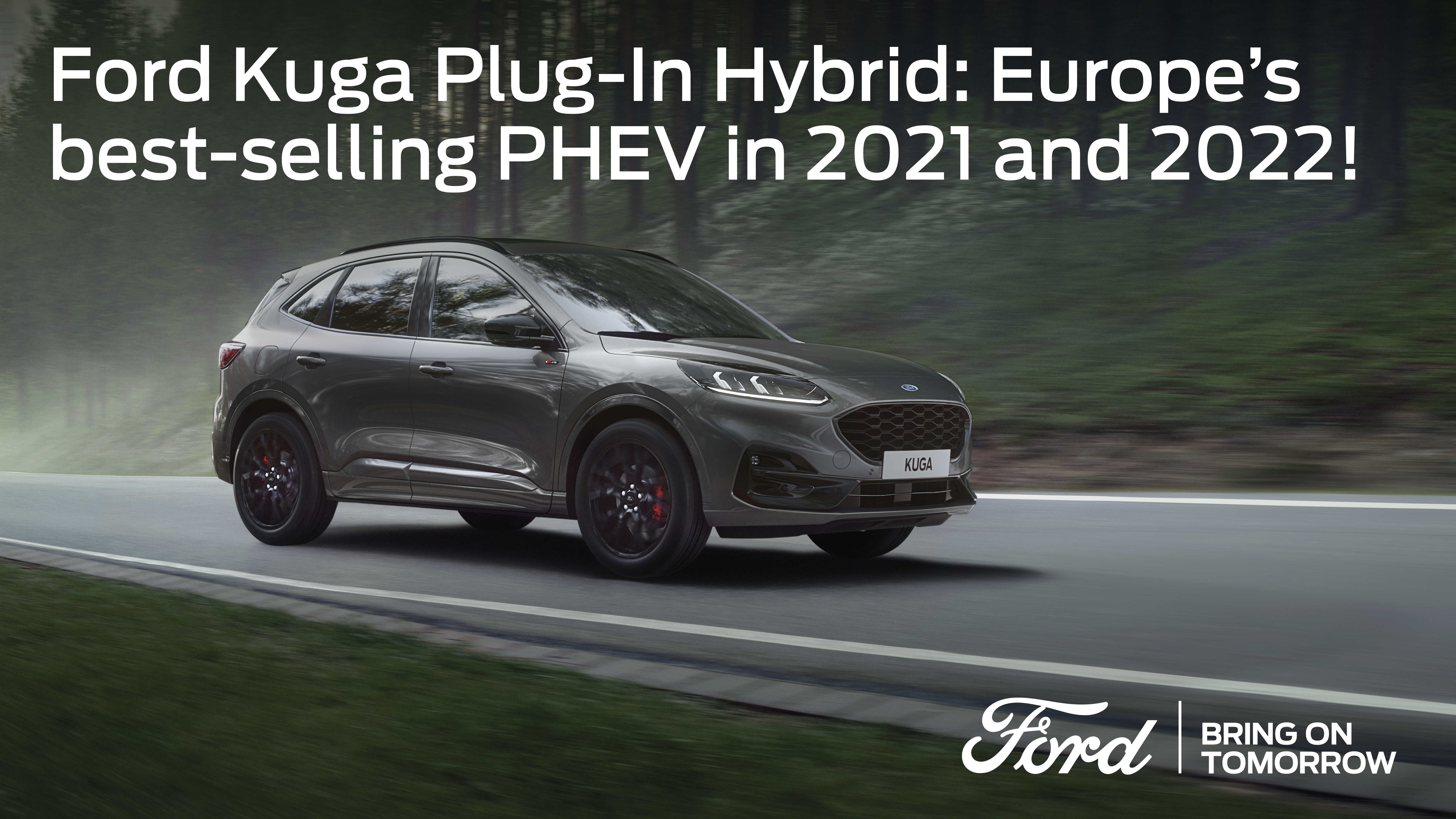 Ford Kuga Plug-In Hybrid is Europe's Best-Selling PHEV for a