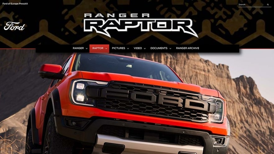 Nächste Generation des Ford Ranger Raptor definiert die Grenzen extremer  Offroad-Performance neu, Switzerland, Deutsch