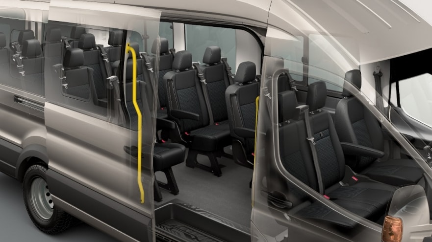 Ford Launches First 18-Seat Transit 