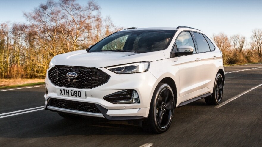 Stylish Sporty New Ford Edge Suv Debuts New 238 Ps Ecoblue Bi