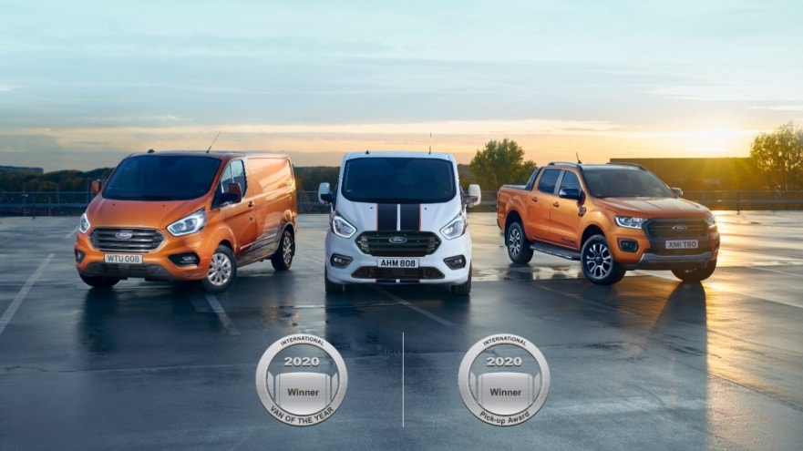 Double Honours for Ford with International Van of the Year and International Pick-Up Award Victories
