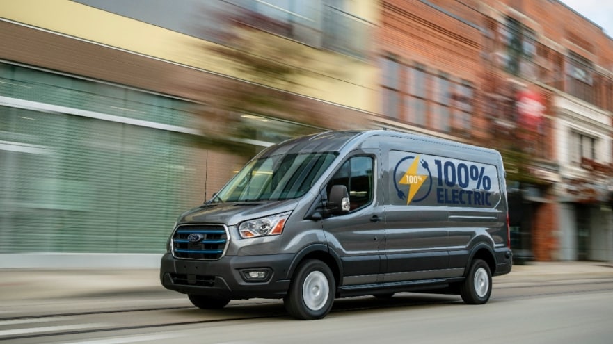 Leading the Charge: All-Electric Ford E-Transit Powers the Future of Business with Next-Level Software, Services and Capability