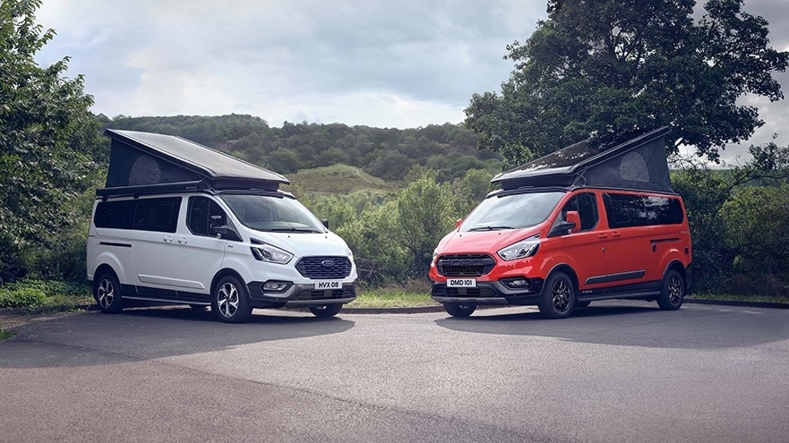 Ford Blends Adventure and Style to Broaden Nugget Camper Van Range with New  Active and Trail Models, Ford of Europe