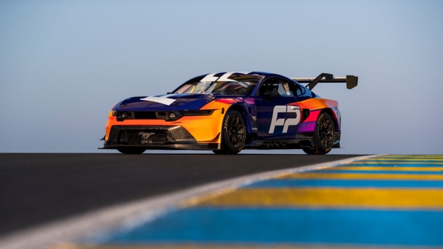 Ford Formally Unveils Mustang GT3 at Le Mans as Classic Circuit, Renowned Race and Iconic Sports Car Converge 