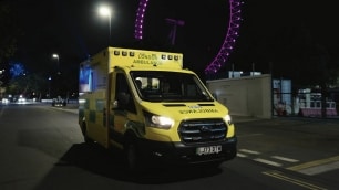 Ford Pro Electric ambulance powers London paramedics around the clock