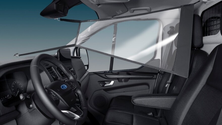 Ford Launches New Protection Shields to Help Ford Transit and Tourneo  Occupants Social Distance Inside the Cabin, España, Español