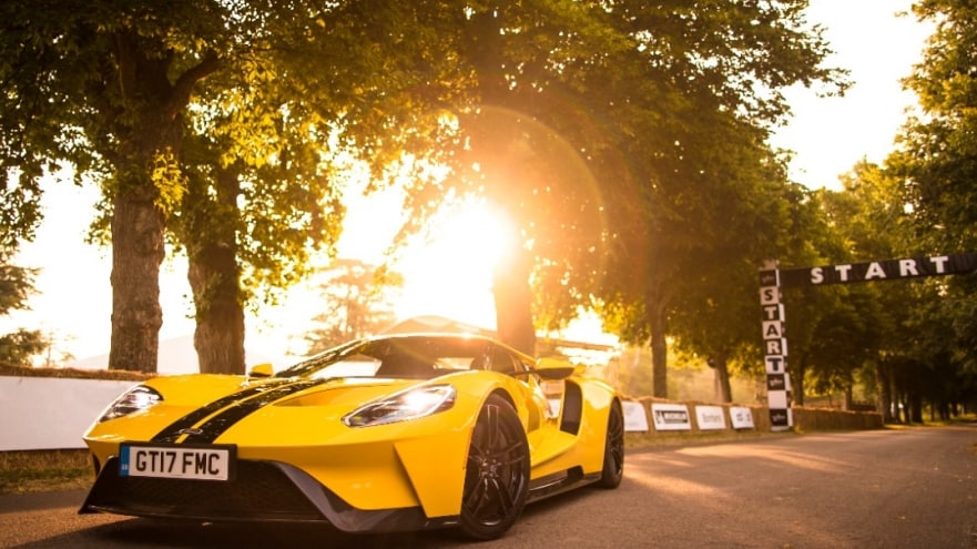 Ford GT, Mustang GT4 Demonstrate Ford Road and Race Performance at 2017  Goodwood Festival of Speed | France | Français | Ford Media Center