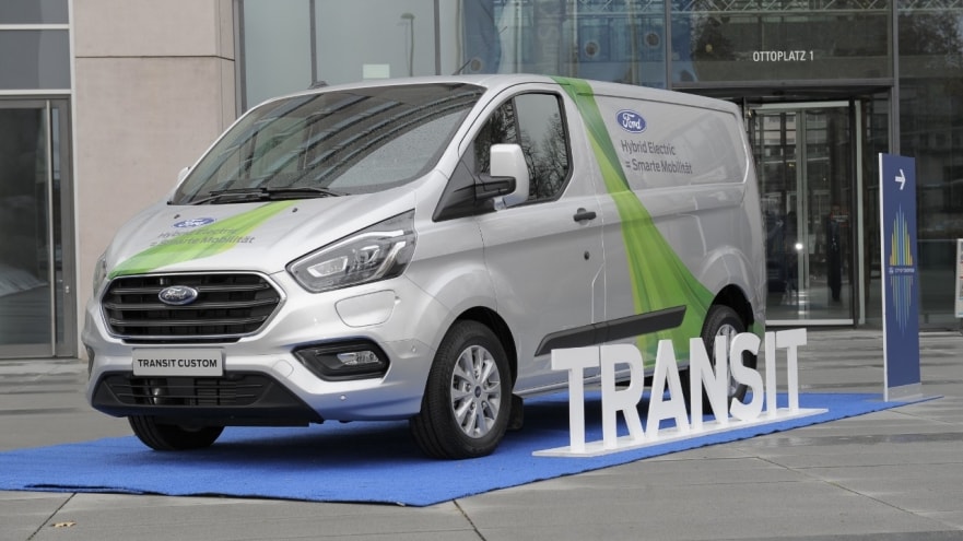 Ford Extends Transit Plug-In Hybrid Van Trial to Cologne, Explores Cleaner Air and Increased Productivity for Cities