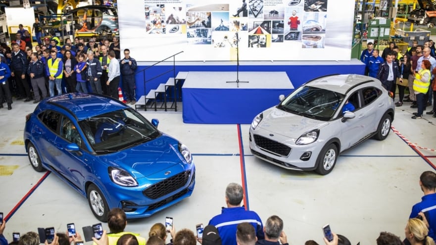 Ford Inicia Produção do Crossover Puma, 1 dos 8 Modelos Electrificados Que Chegam ao Mercado em 2019