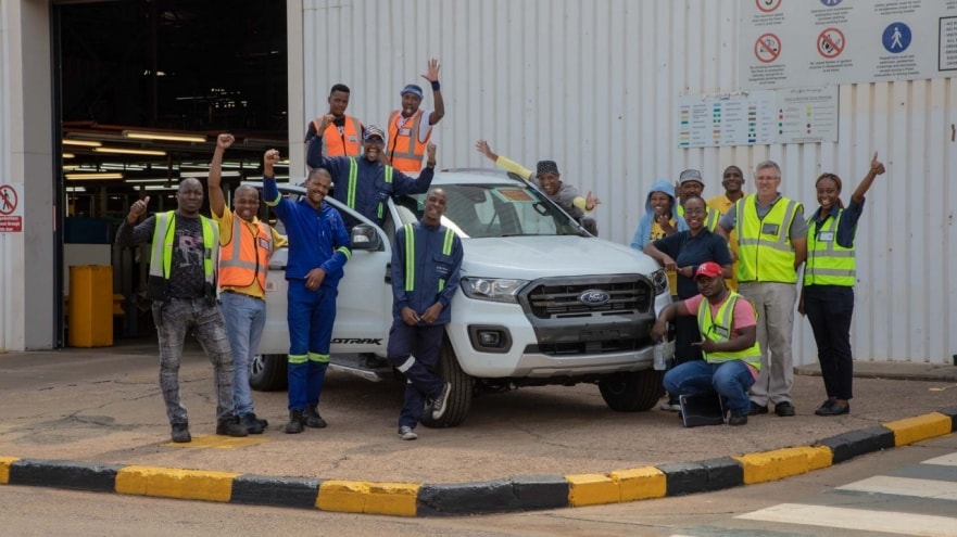 Production Of New Ford Ranger Commences In South Africa