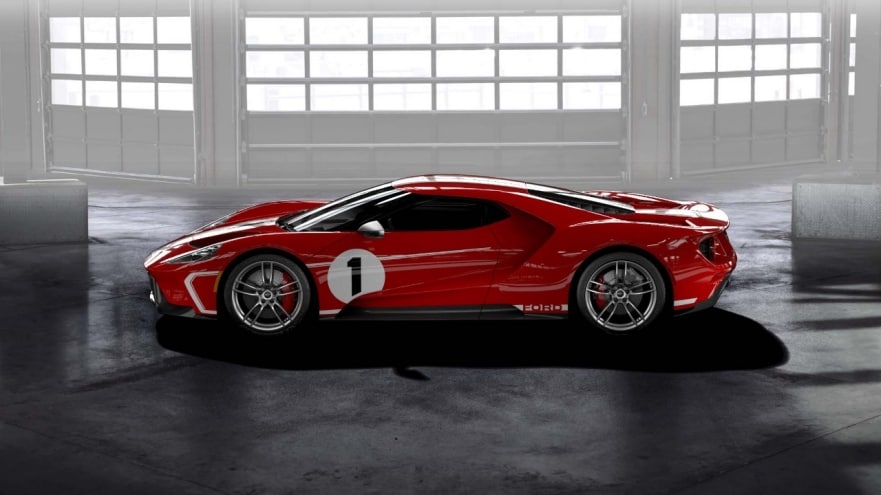 Ford Performance to Offer Tribute Livery of Historic 1967 Le Mans Winner with 2018 Ford GT '67 Heritage Edition