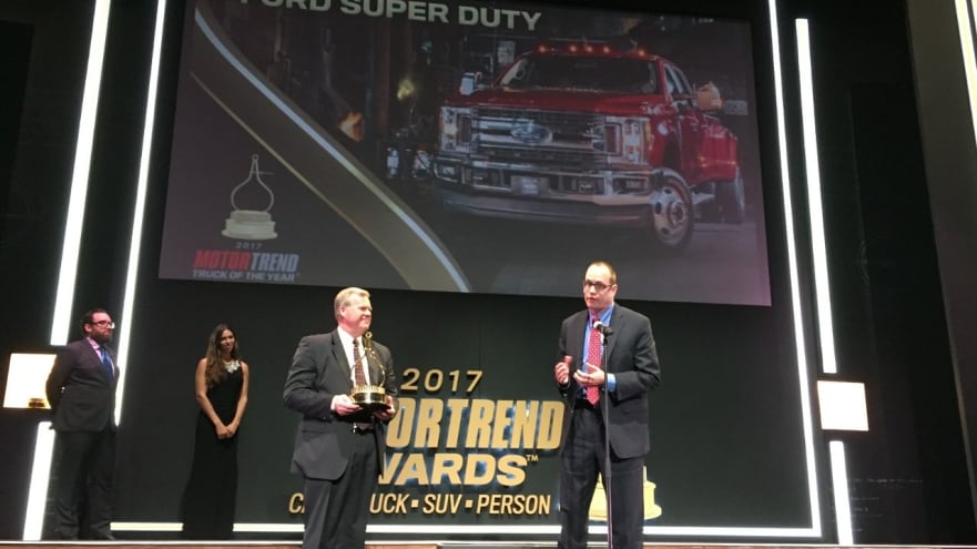 All-New Ford F-Series Super Duty Earns 2017 Motor Trend Truck of the Year