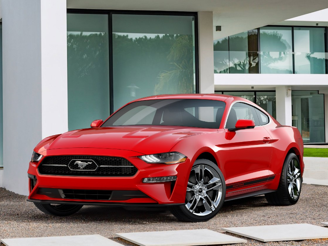 New Appearance Package for 2018 Mustang Puts Pony Logo Back in Chrome ...