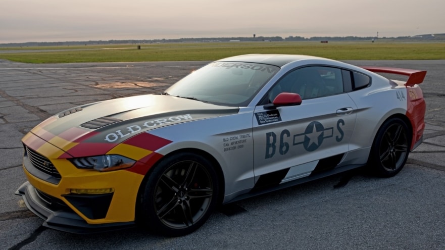 Ford, Roush Unveil One-of-a-kind ‘Old Crow’ Mustang GT to be Auctioned for EAA Aviation Programs at AirVenture 2019