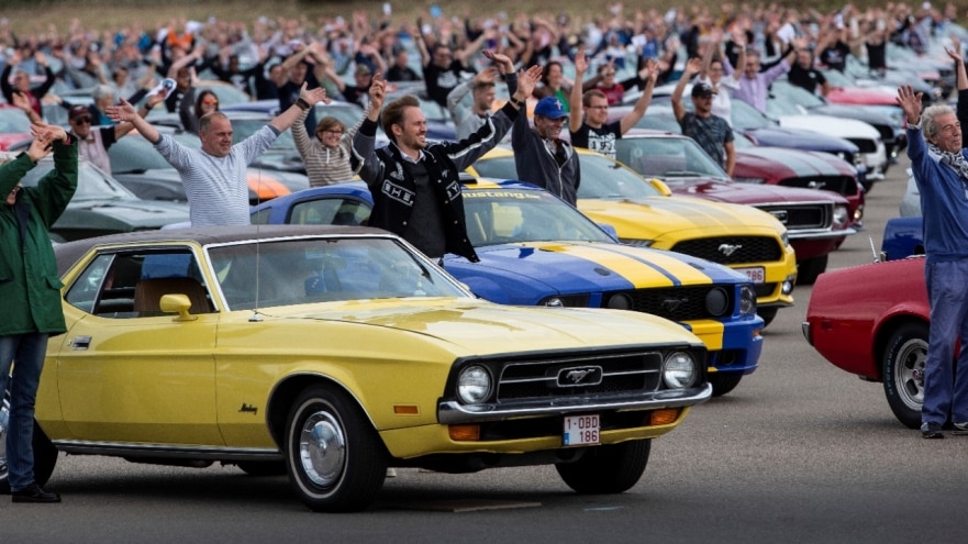 Ford Sets New World Record for Largest Mustang Parade