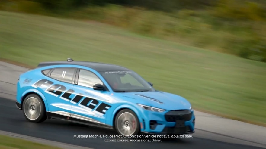 Tough Enough for Law Enforcement: Mustang Mach-E Is First All-Electric Vehicle to Pass Michigan State Police Tests