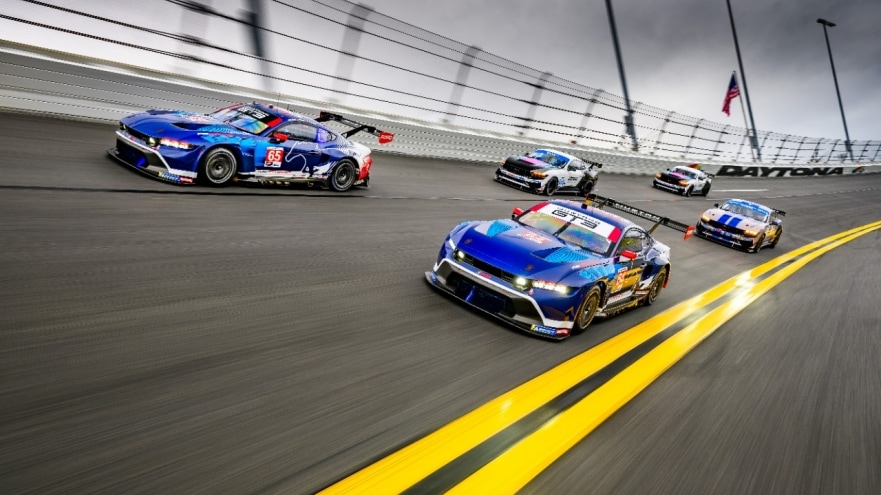 All-New Ford Mustang GT3 and GT4 Race Cars to Compete at Daytona