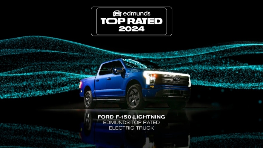 F-150 Lightning Named 2024 Edmunds Top Rated Electric Truck