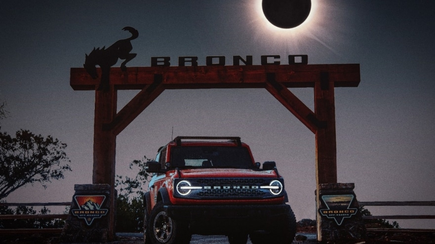 Bronco Owners Invited to Exclusive Total Solar Eclipse Viewing Event